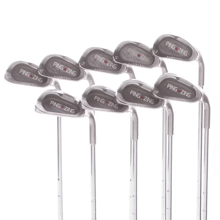Ping Zing Karsten Steel Mens Right Hand Irons 3-SW Regular – Ping Karsten