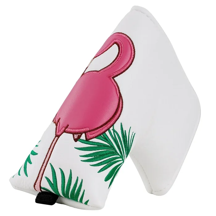 Pink Crane Blade Putter Head Cover Head Cover