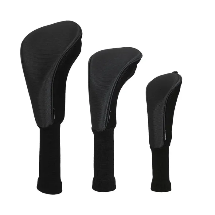 Plain Color Meshy Neoprene Golf Headcover Set