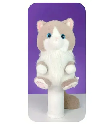 Plush Brown Cat Driver Headcover