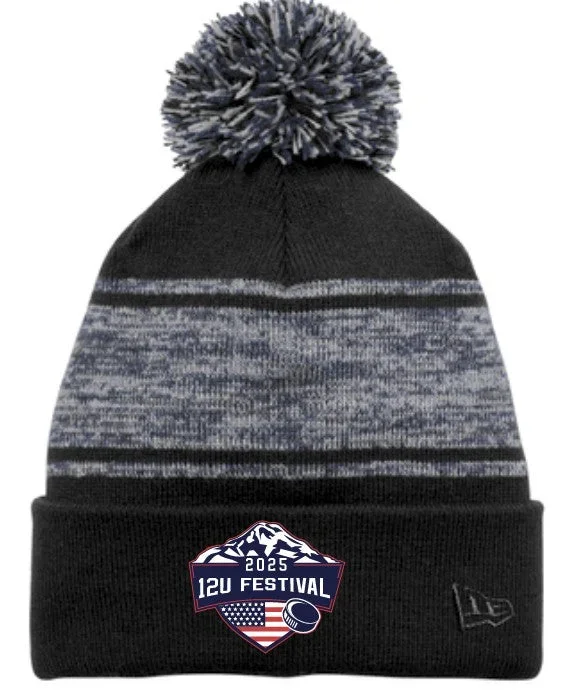 PNAHA 12U State Festival 2025 Pom Beanie