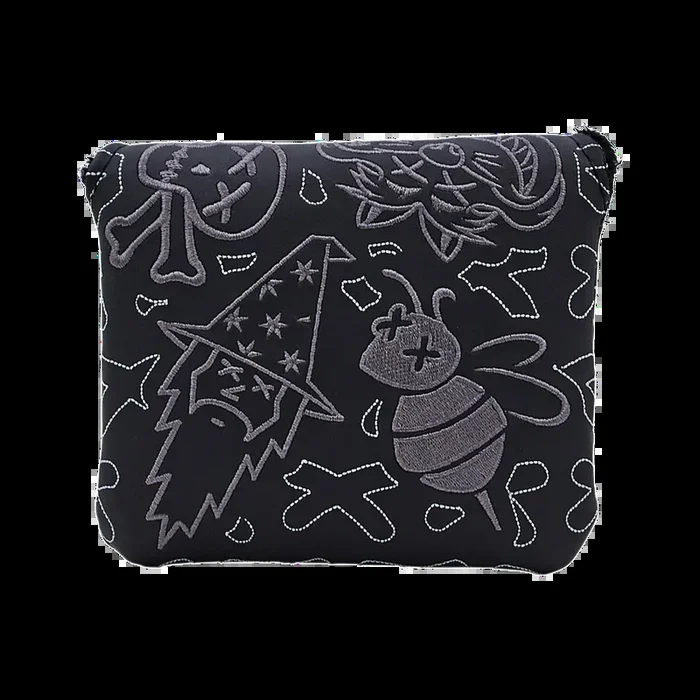 Poison Multi-Icon Blackout Mallet Putter Headcover
