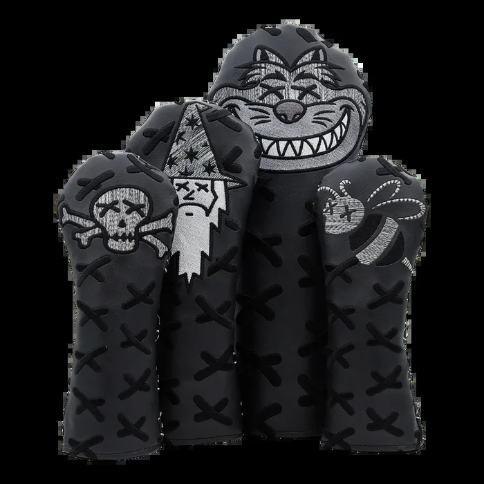 Poison Multi-Icon Blackout Wood Set