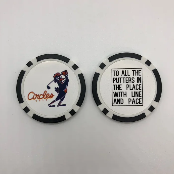 Poker Chip Ball Mark – To All The Putters In The Place With Line And Pace