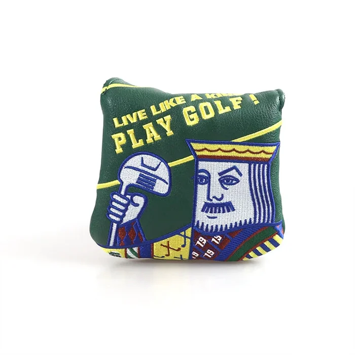 Poker Mallet Green Head Cover