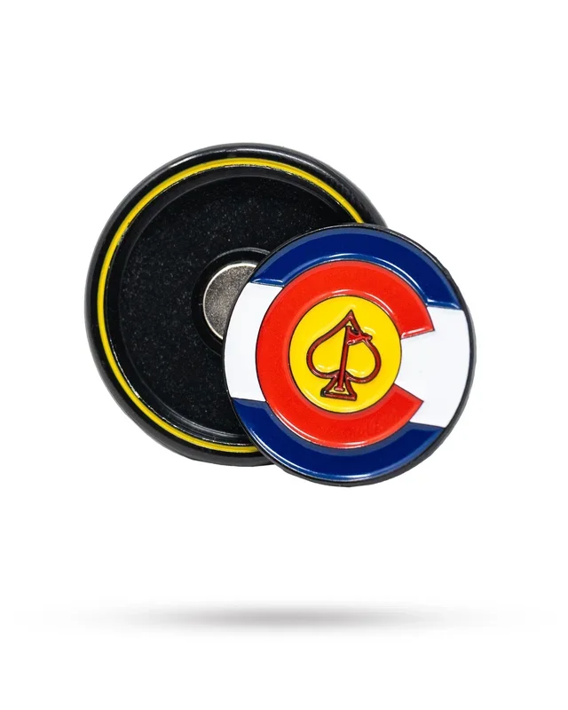 Pop Out Medallion Ball Marker – Colorado
