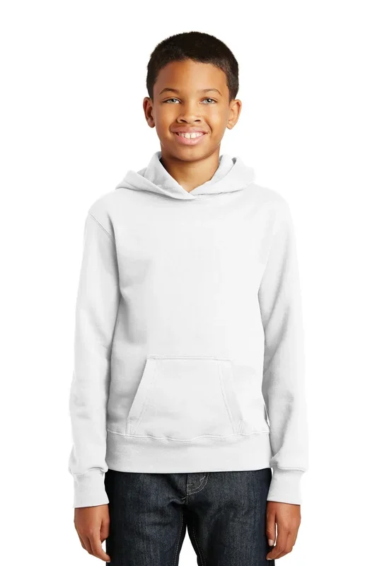 Port & Company – Youth Fan Favorite Fleece Pullover Hooded Sweatshirt