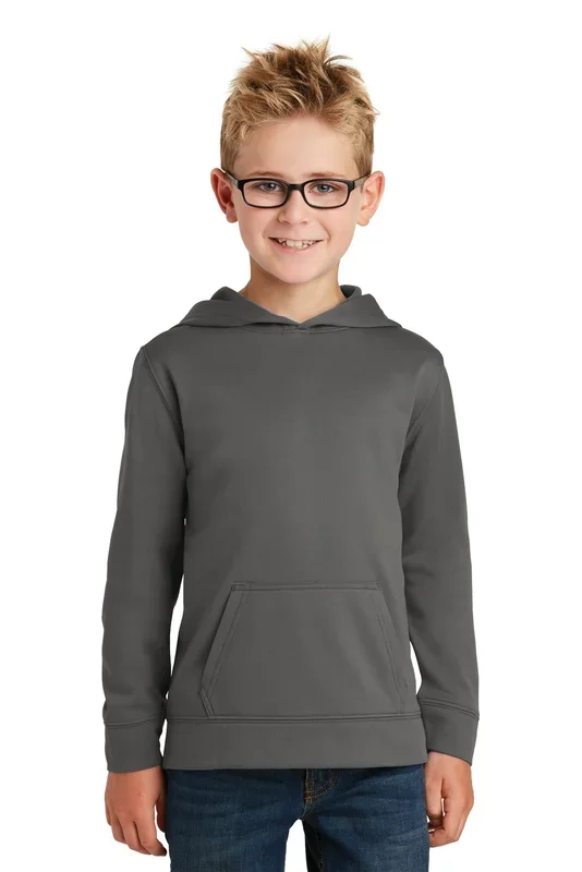 Port & Company – Youth Performance Fleece Pullover Hooded Sweatshirt