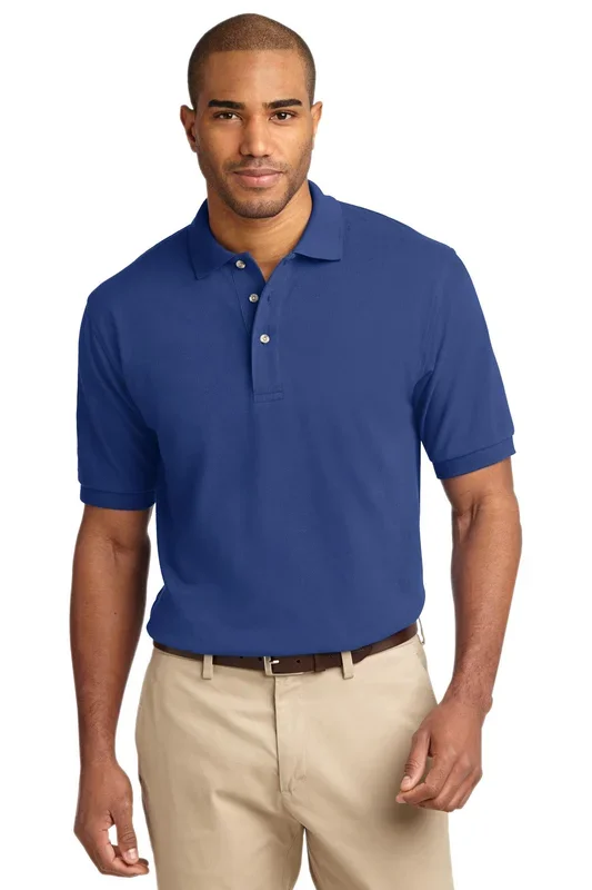 Port Authority Men’s Heavyweight Cotton Pique Polo. K420 2 of 2