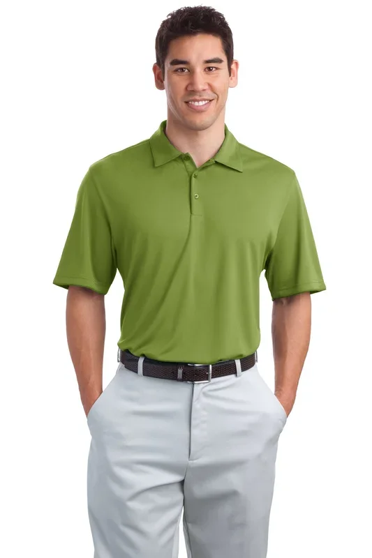 Port Authority Men’s Poly-Charcoal Birdseye Jacquard Polo. K498