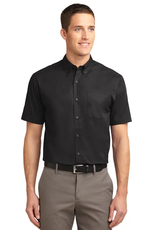 Port Authority Men’s Short Sleeve Easy Care Shirt S508 3 of 3