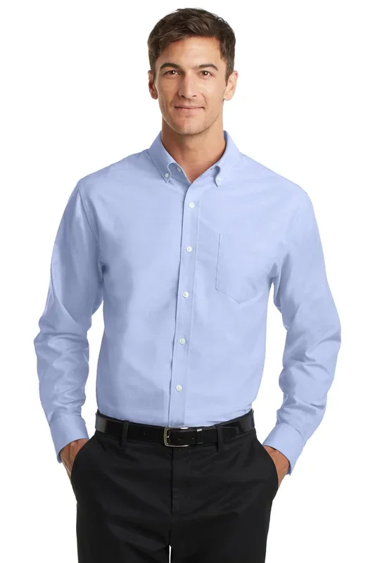 Port Authority Men’s SuperPro Oxford Shirt. S658