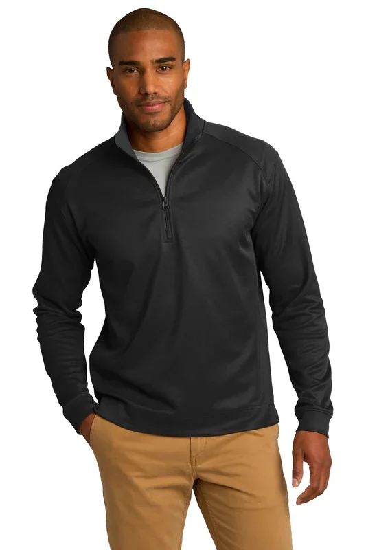 Port Authority Men’s Vertical Texture 1/4-Zip Pullover. K805