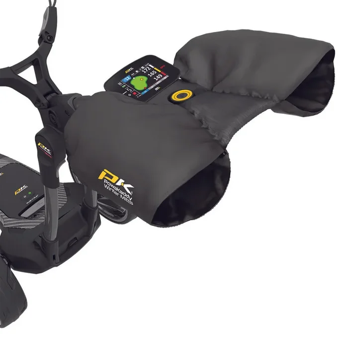 PowaKaddy Winter Trolley Mitts – Black