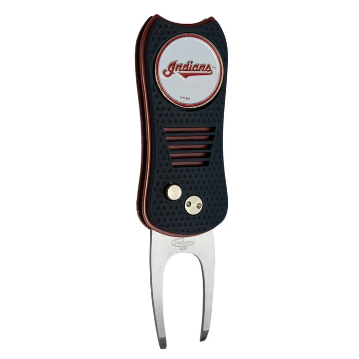 Premium Cleveland Guardians MLB Switchblade Golf Divot Tool