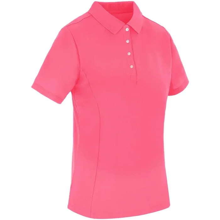 ProQuip Ladies Pro Tech Polo Shirt – Fuchsia Pink