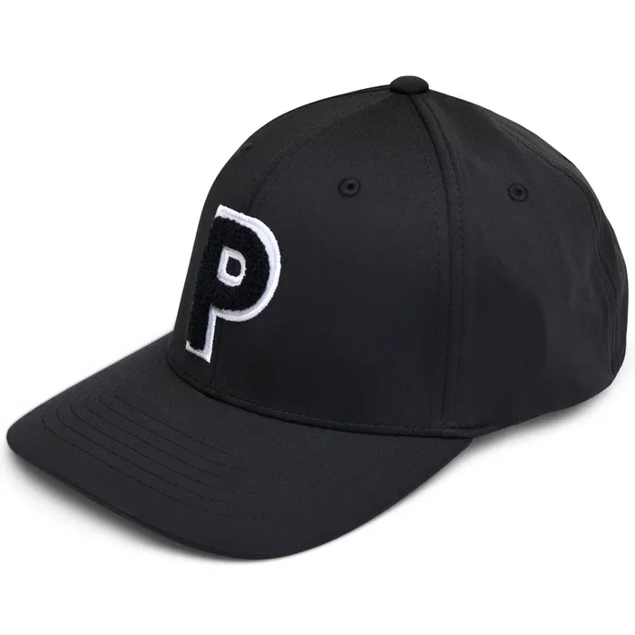 Puma Chenille P Cap – Black