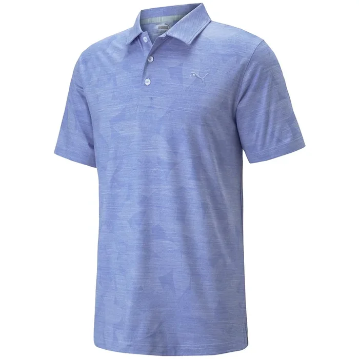 Puma Cloudspun Leaflet Polo Shirt – Lavender Pop Heather
