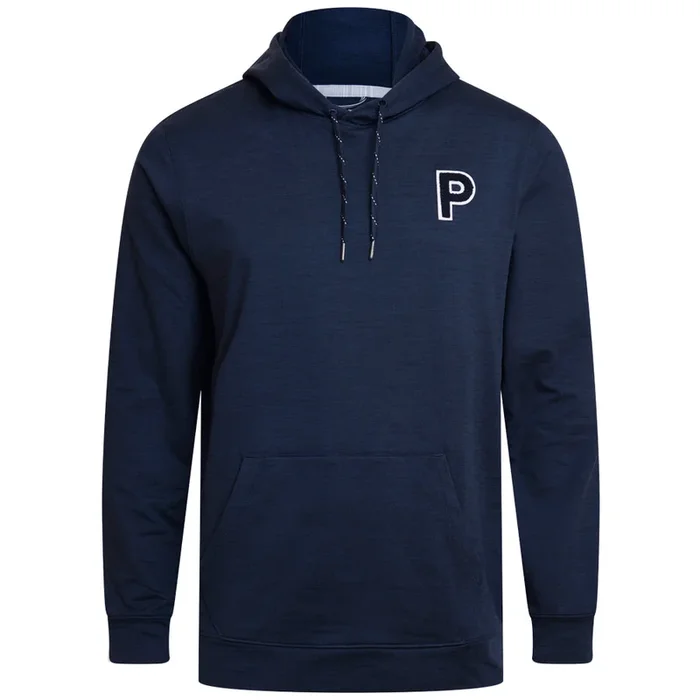 Puma Cloudspun Patch Hoodie – Deep Navy Heather