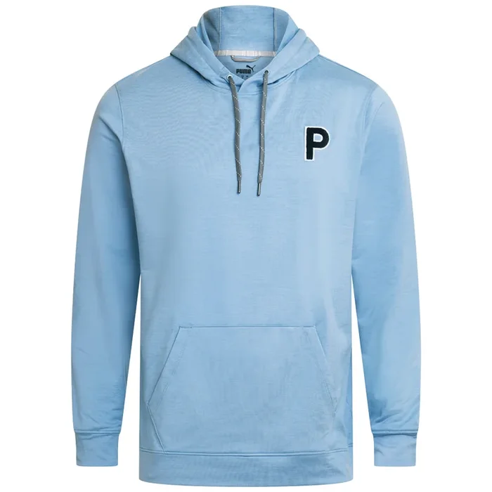 Puma Cloudspun Patch Hoodie – Zen Blue Heather