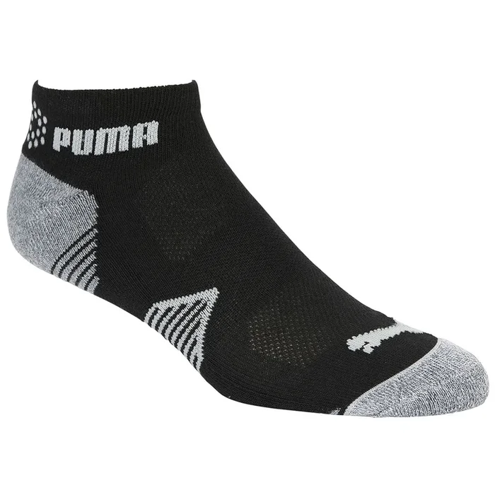 Puma Essential 1/4 Cut Socks (3 Pack) – Black