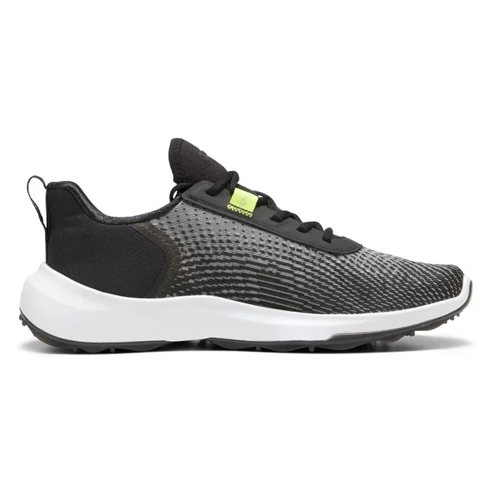 PUMA Fusion Crush Sport Spikeless Golf Shoes Black/Electric Lime – 24 Men