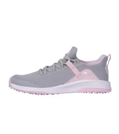 Puma Fusion EVO Spikeless Girls Golf Shoes Pink