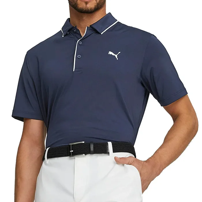 Puma MATTR Bridges Polo Shirt – Navy Blazer