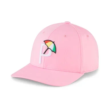 Puma Palmer P Womens Golf Hat Pale Pink / White Glow