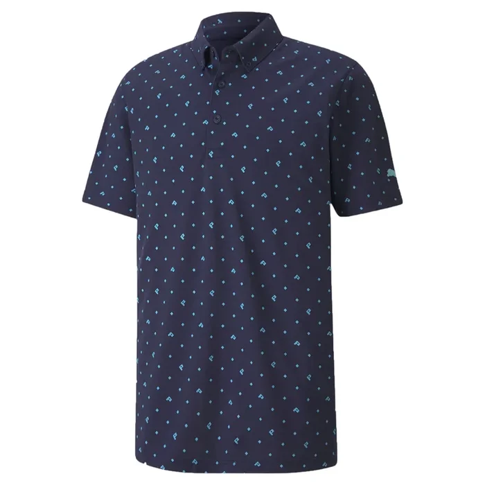 Puma Pique Polo Shirt – Peacoat