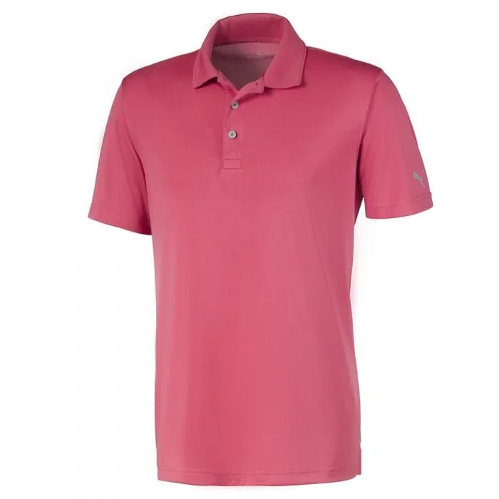 Puma Rotation Golf Polo – Rapture Red