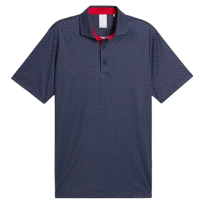 PUMA Volition Micro Star Golf Polo Deep Navy – SS25 Men