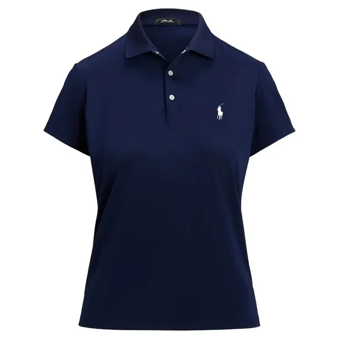 Ralph Lauren Air Tech Pique Tournament Golf Polo Refined Navy – SP25 Women