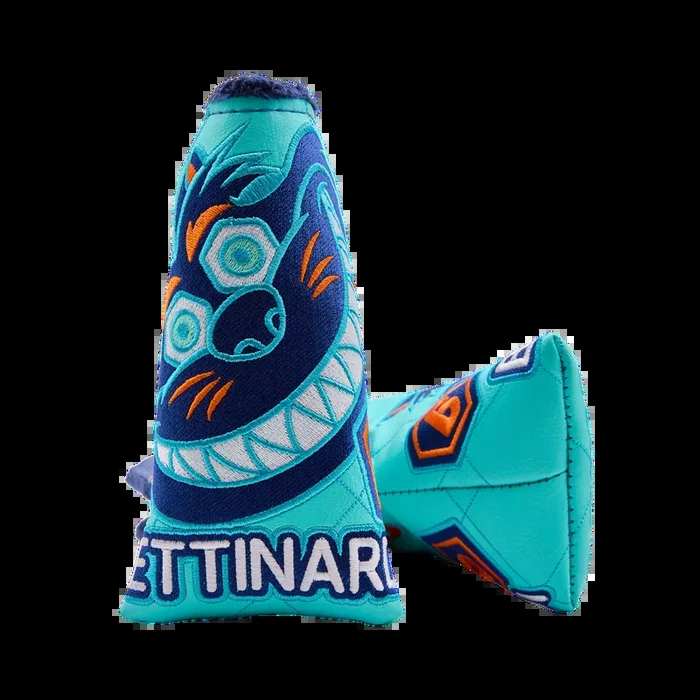 Rat Tail Fat Cat Turquoise Blade Putter Headcover