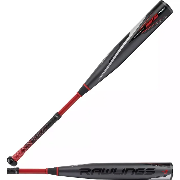 Rawlings Quatro MAX Composite (-3) BBCOR Baseball Bat