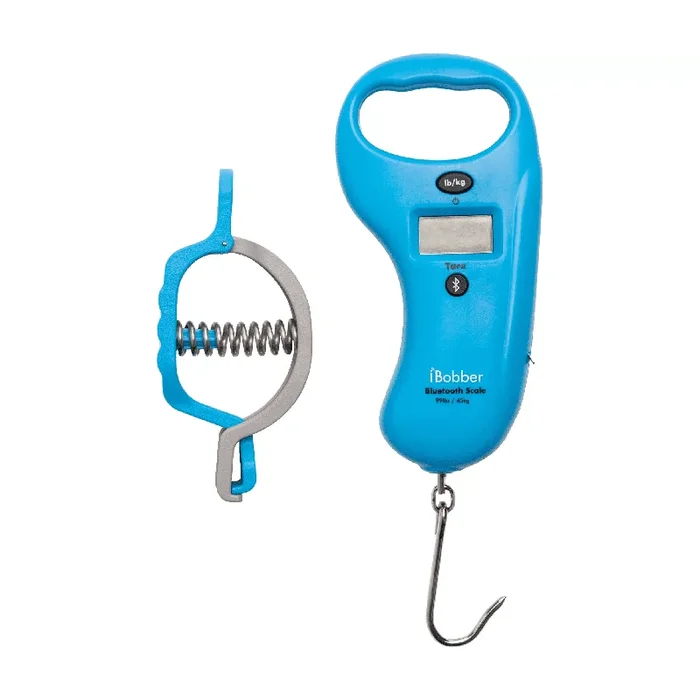 ReelSonar iBobber Bluetooth Fish Scale with Fish Gripper