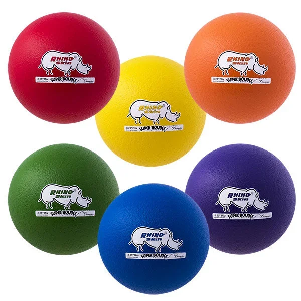Rhino Skin 8.5″ Super Bounce Special Balls (Set of 6)