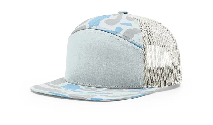 Richardson Printed 7 Panel Trucker Hat