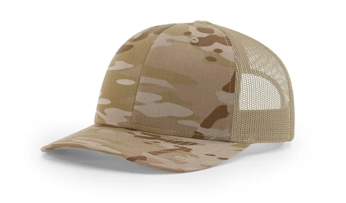 Richardson Printed Tactical Trucker Hat
