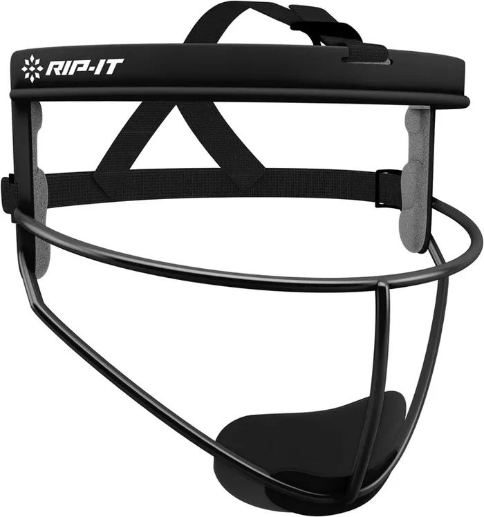 Rip-It Softball Face Mask – Black