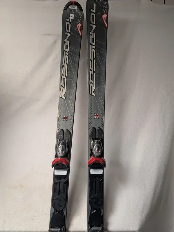 Rossignol Axial Skis Rossignol 100 Bindings Size 170cm Color Gray Condition Used