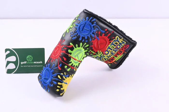 Scotty Cameron Circle T Paintsplash Putter Cover / Blade / Black