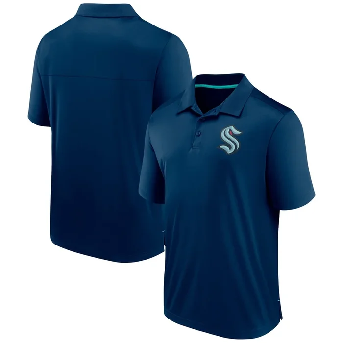 Seattle Kraken Golf Shirts and Polos