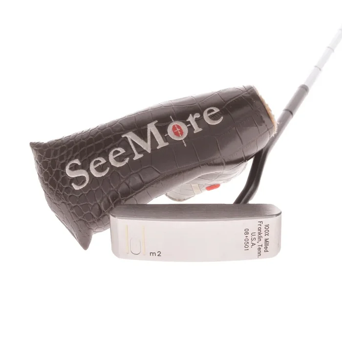 SeeMore M-2 Men’s Right Putter 34.5 Inches – Super Stroke Fatso Ultra