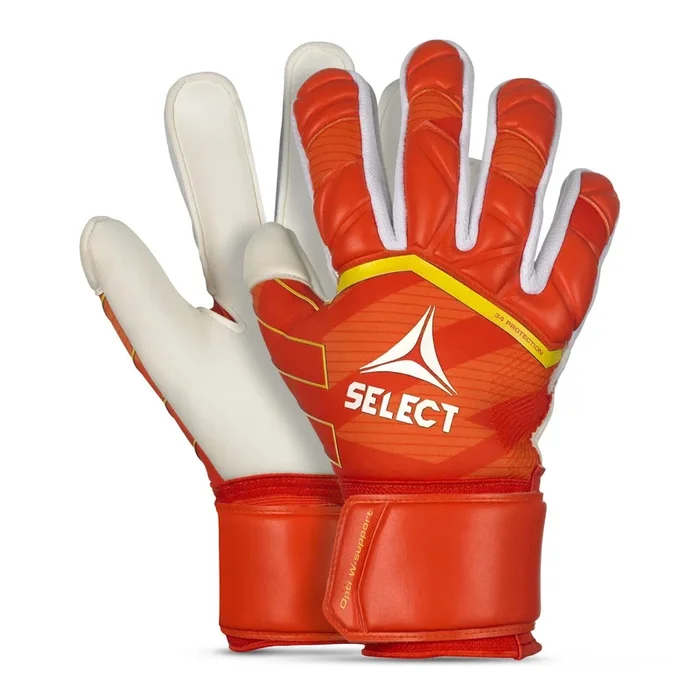 Select Sport Adult 34 Protection Soccer Goalkeeper Gloves – Orange/White
