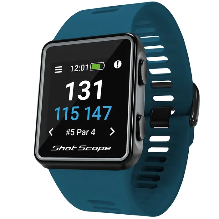 Shot Scope V3 GPS Golf Watch & Performance Tracker – Teal