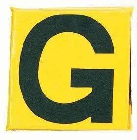 Sideline Markers (Black on Yellow)