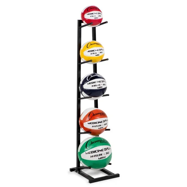 Single Column Medicine Ball Tree Rack