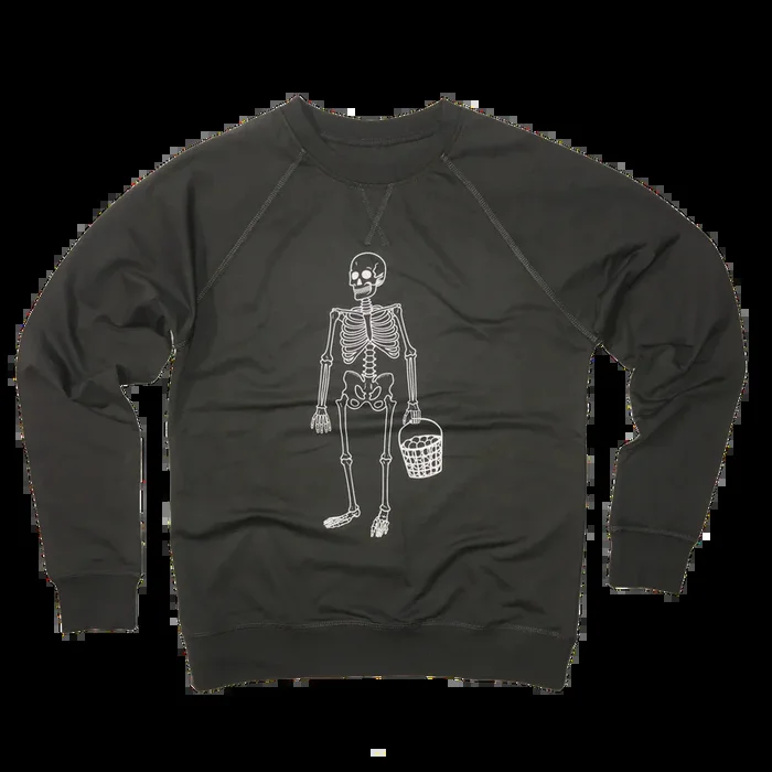 Skeleton with Range Balls – Lightweight Sweatshirt