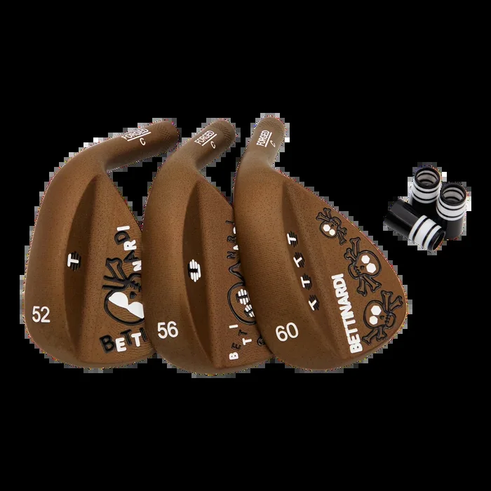 Skull & Bones Japanese Bronze Wedge Set (52, 56, 60)